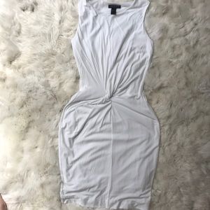 Mango white dress